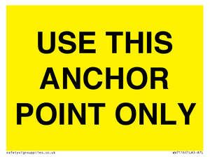 USE THIS ANCHOR POINT ONLY